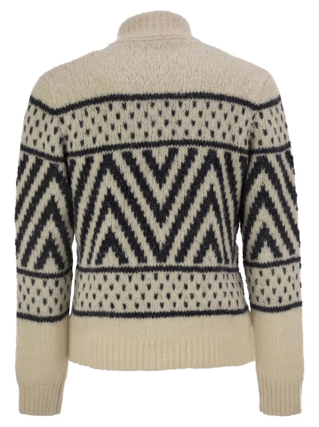 Peserico Aran Zip Knitwear