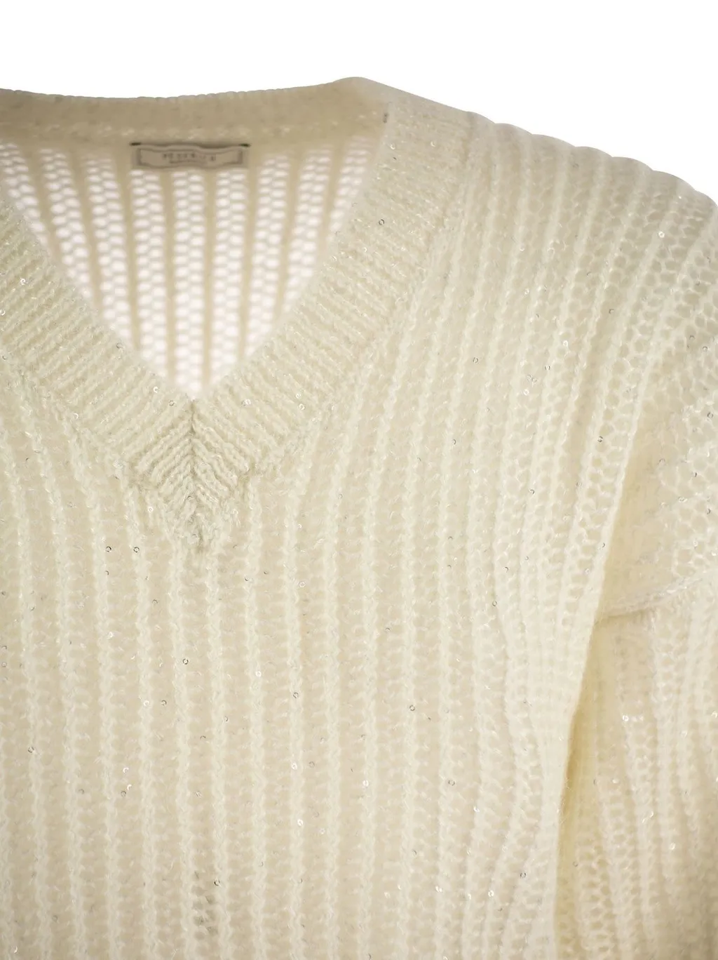 Peserico Sequined V-Neck Knitwear