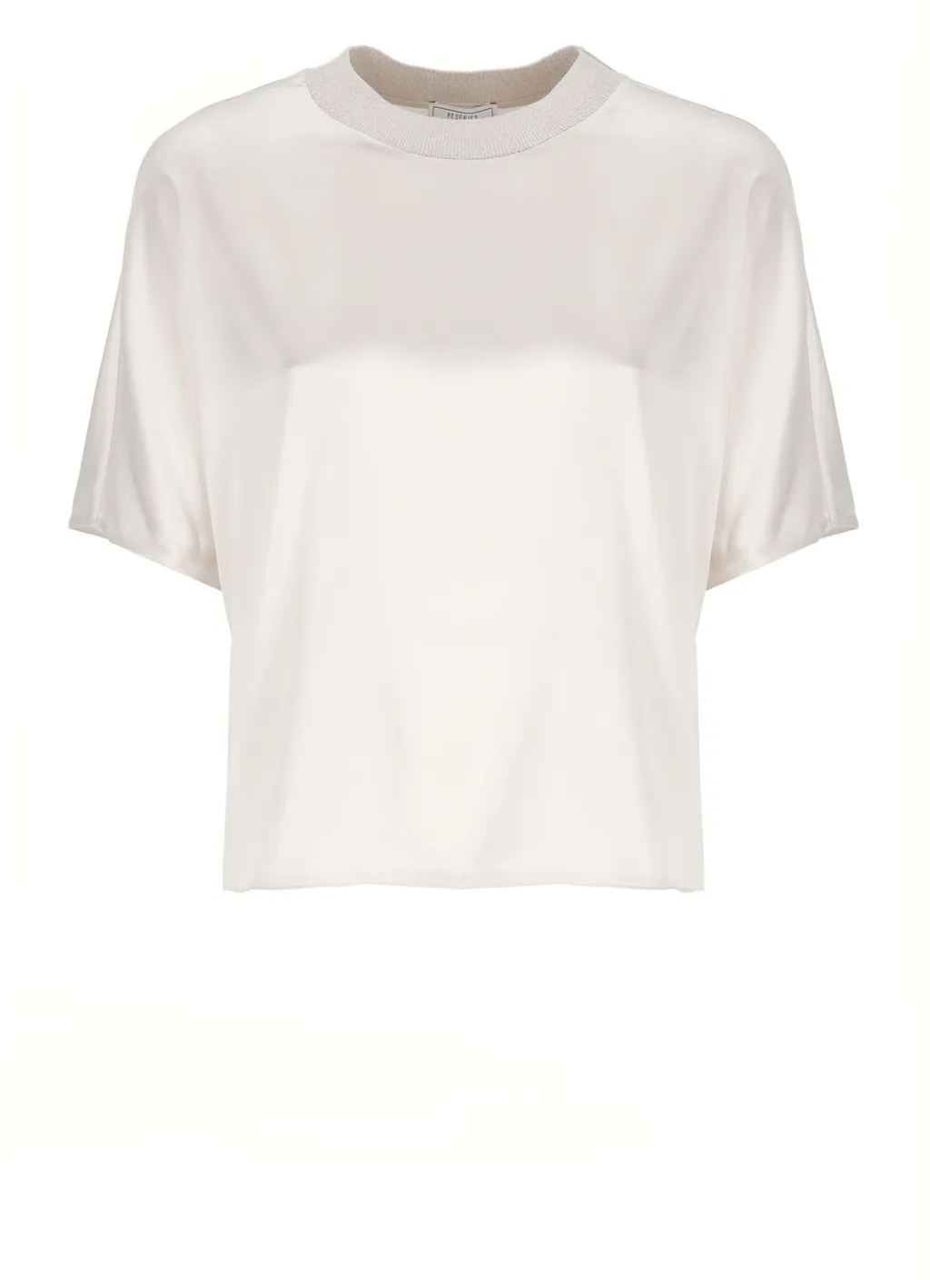 Peserico Ribbed Silk Top