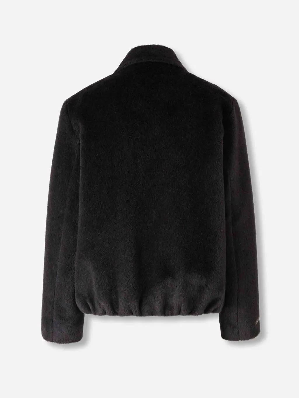 Peserico High-Collar Wool-Blend Jacket