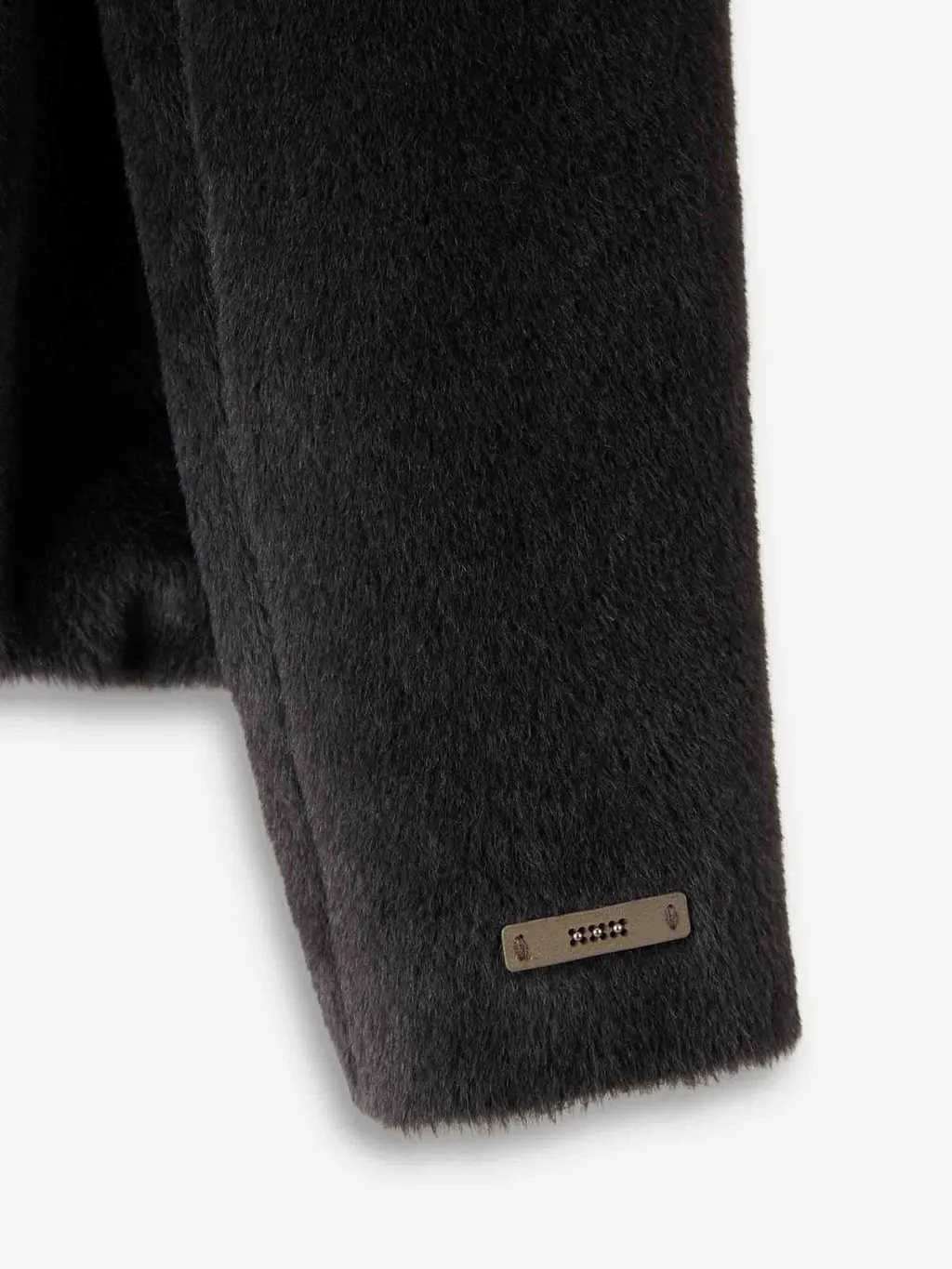 Peserico High-Collar Wool-Blend Jacket