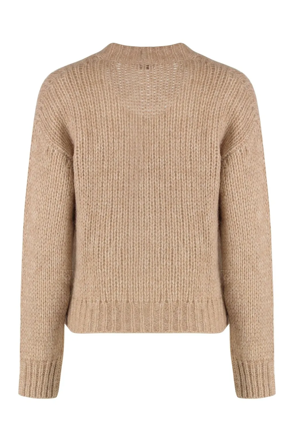 Peserico Cropped V-Neck Cardigan