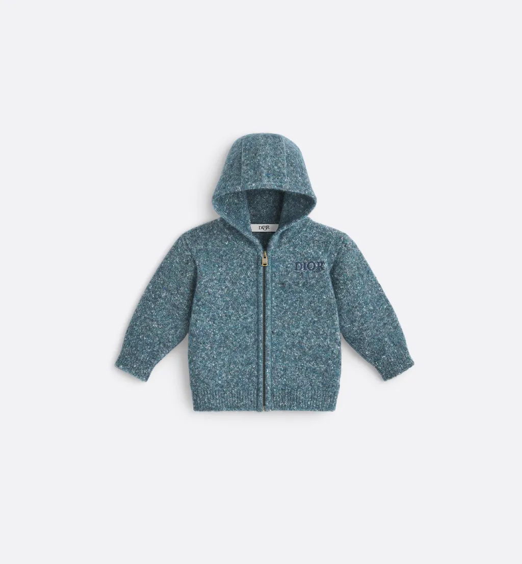Baby Zip-Up Hooded Cardigan