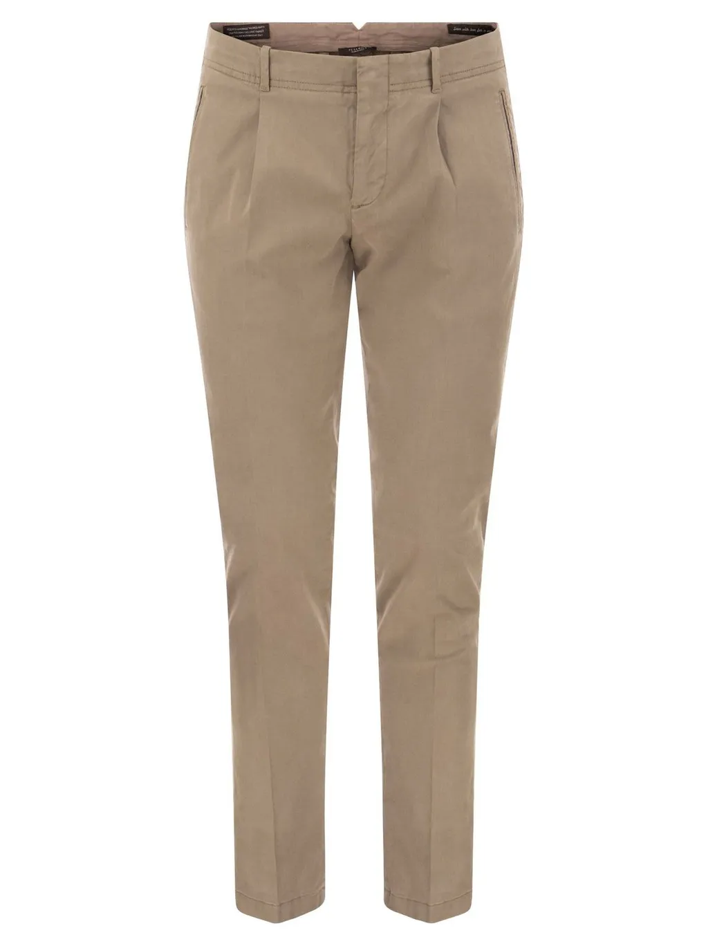 Peserico Slim-Fit Gabardine Pants