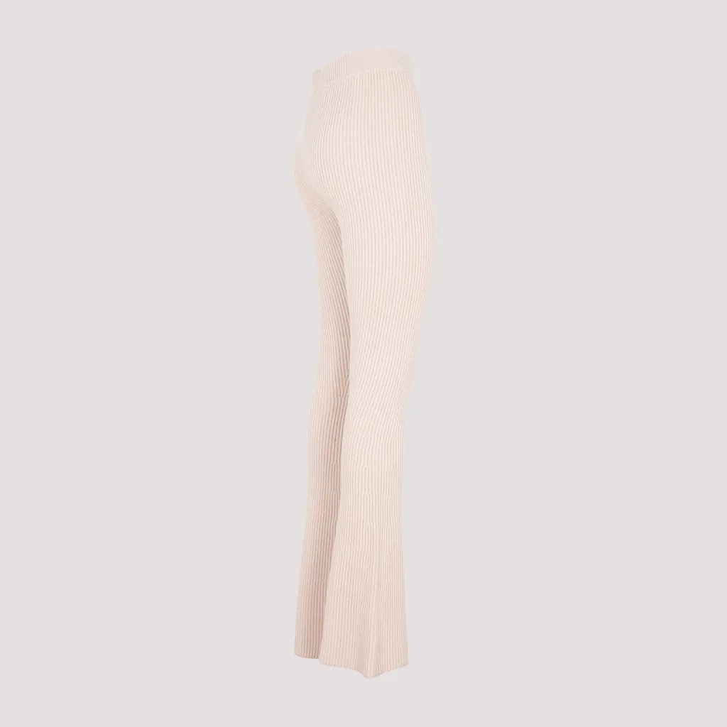 Peserico Flare Knit Rib Pants