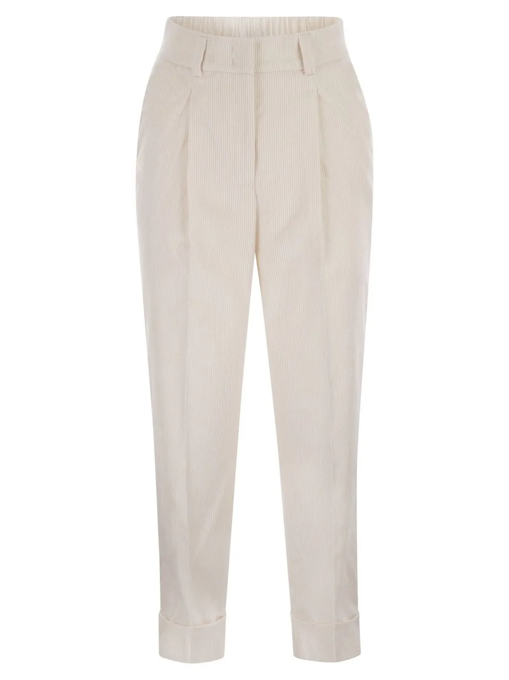 Peserico Stripe Velvet Pants