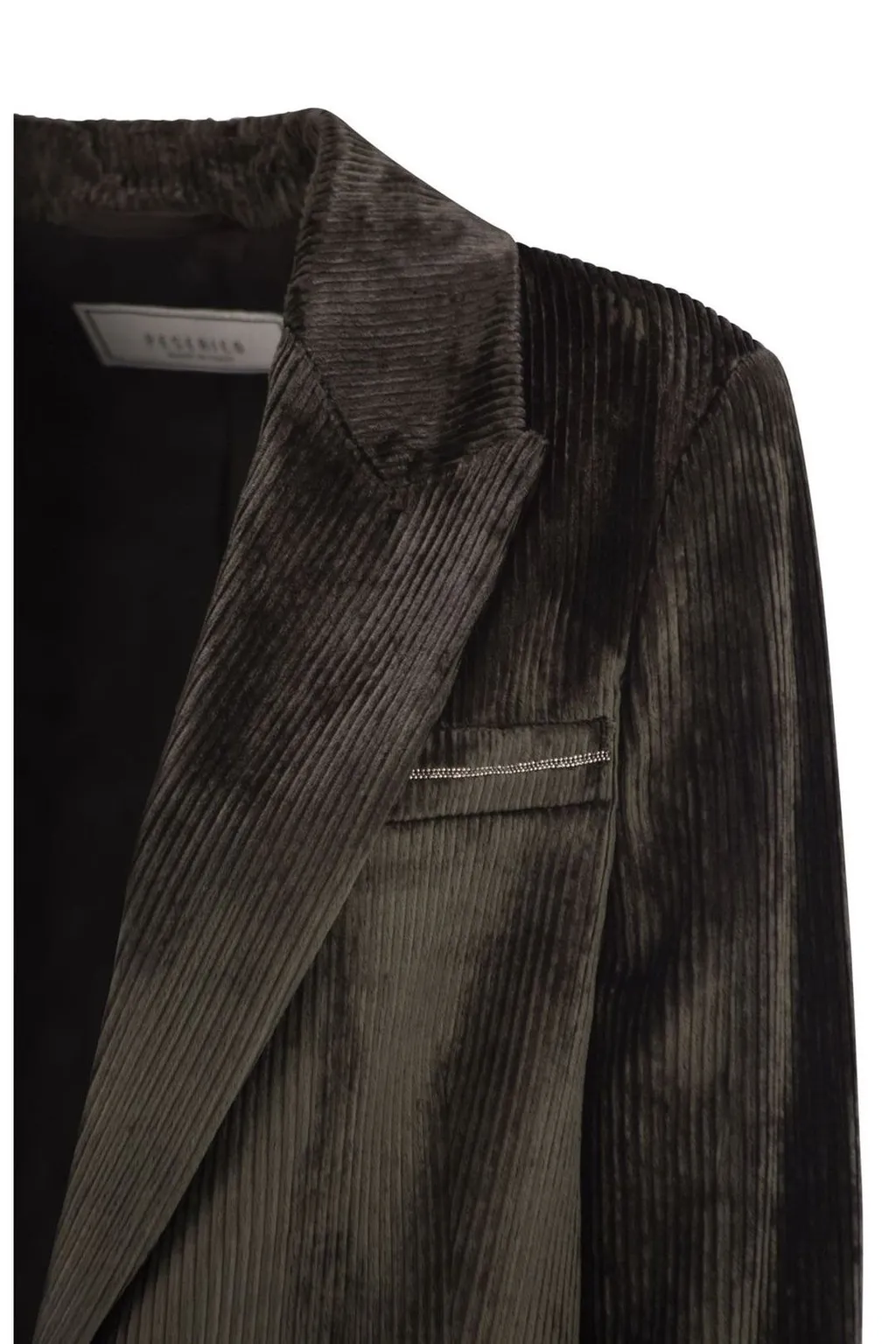 Peserico Velvet Striped Blazer