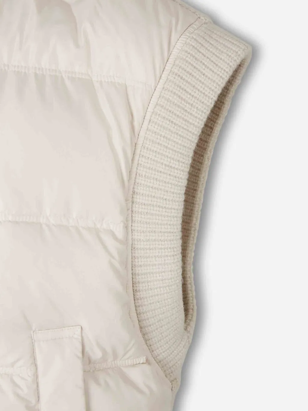 Peserico Quilted Knit Vest