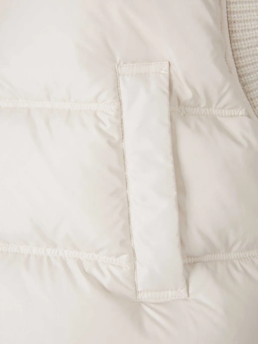 Peserico Quilted Knit Vest
