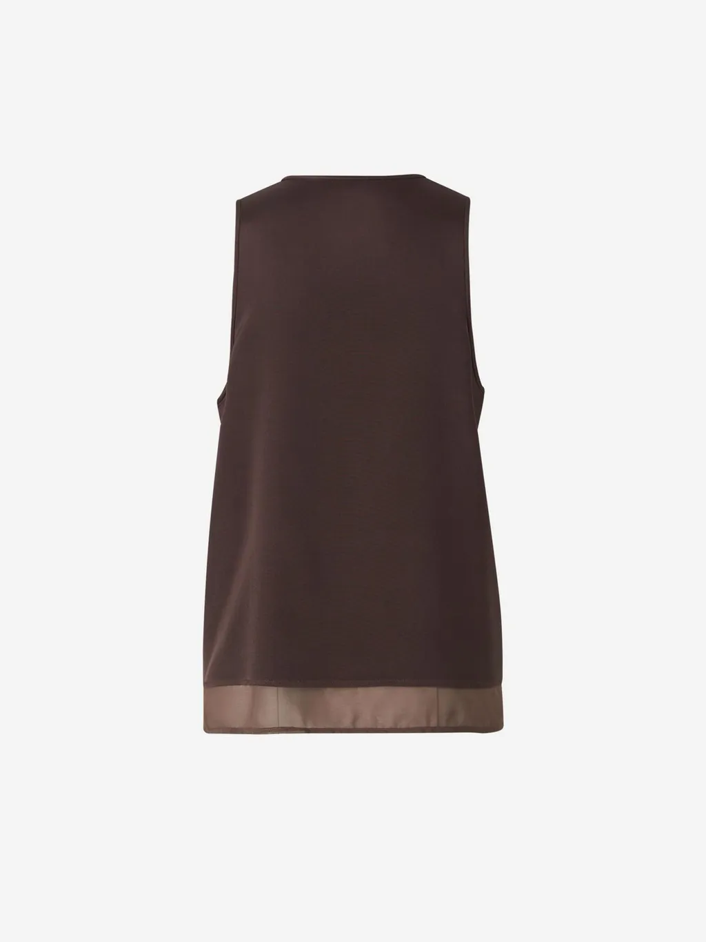 Peserico Sleeveless Crepe Top
