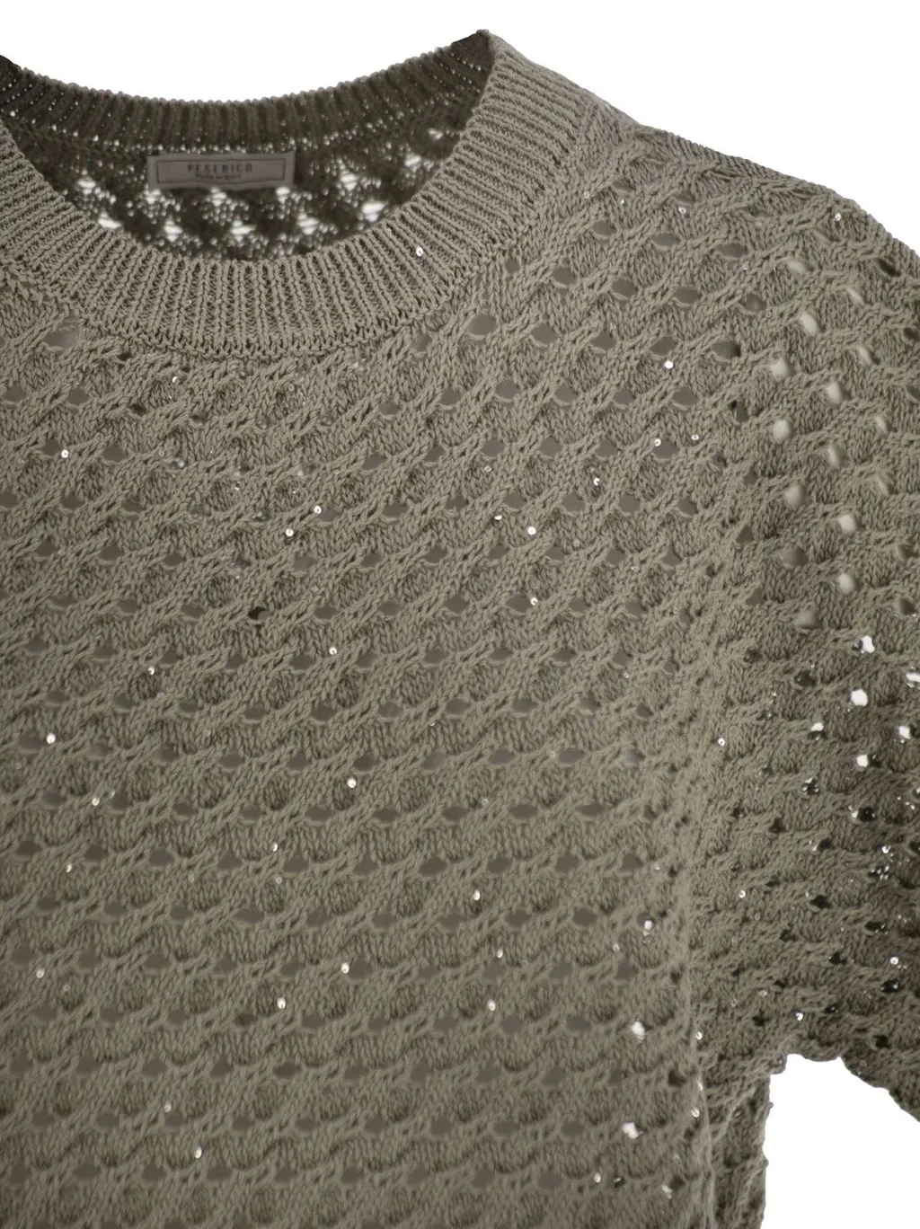 Peserico Sequined Cordonnet Knitwear