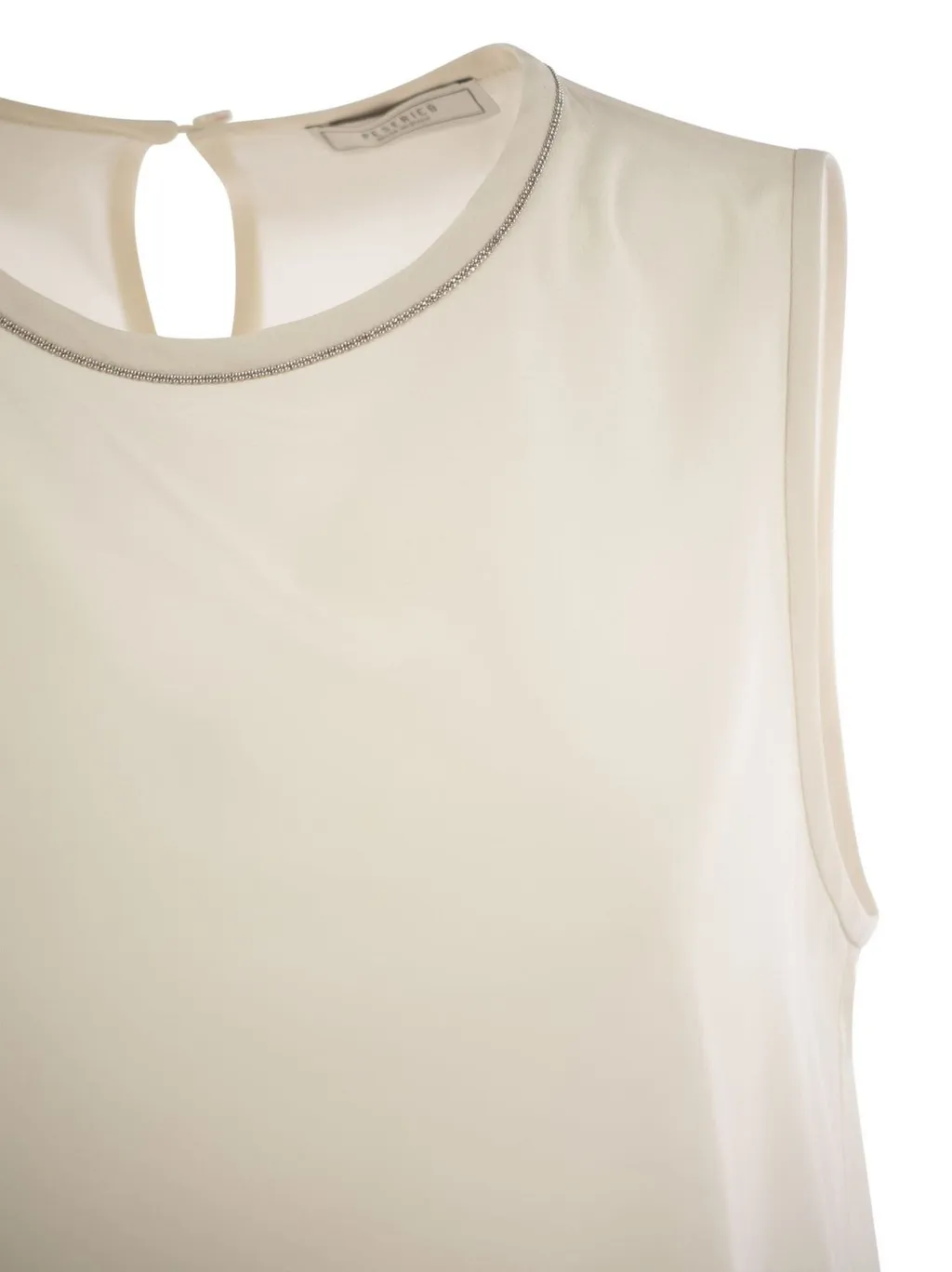 Peserico Stretch Silk Crepe Top