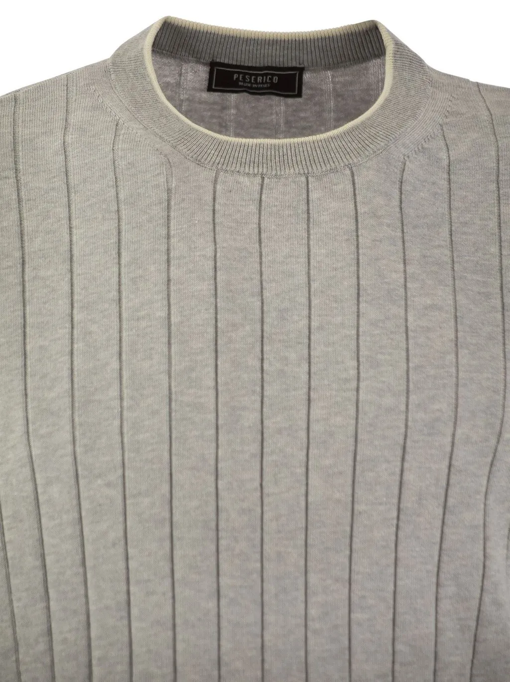 Peserico Ribbed Knit T-Shirt