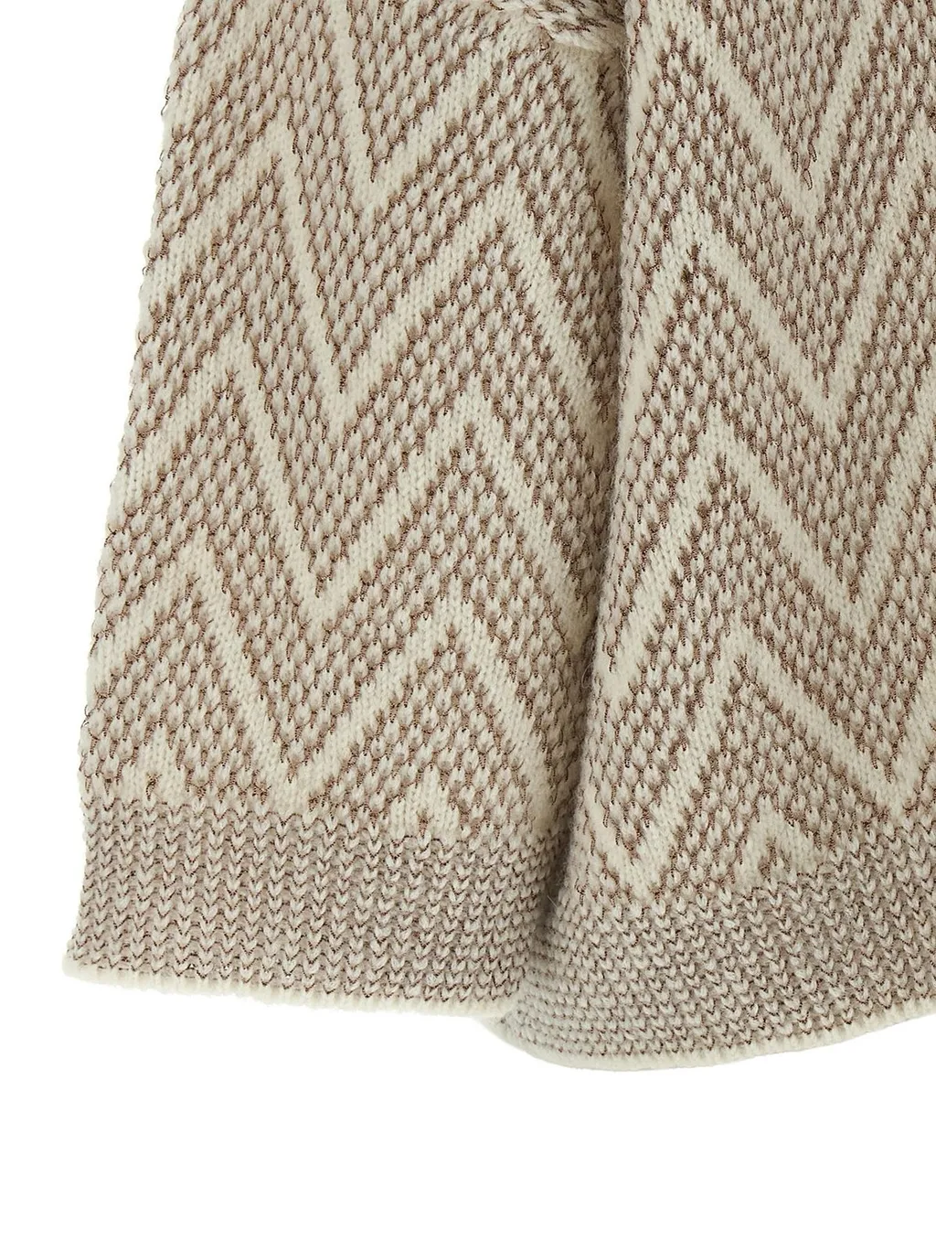 Peserico Zigzag Crop Knitwear