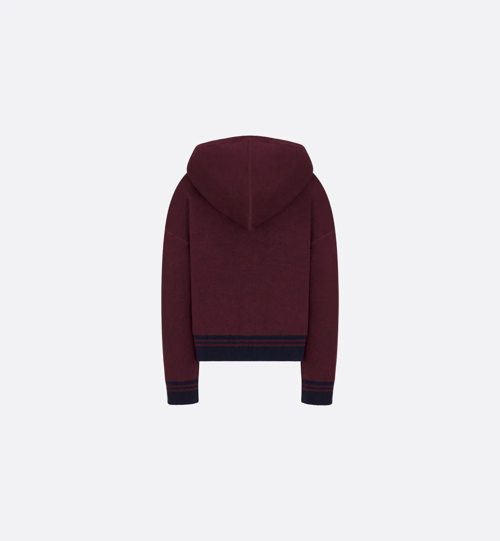 Kids' Reversible Zipped Cardigan With Hood