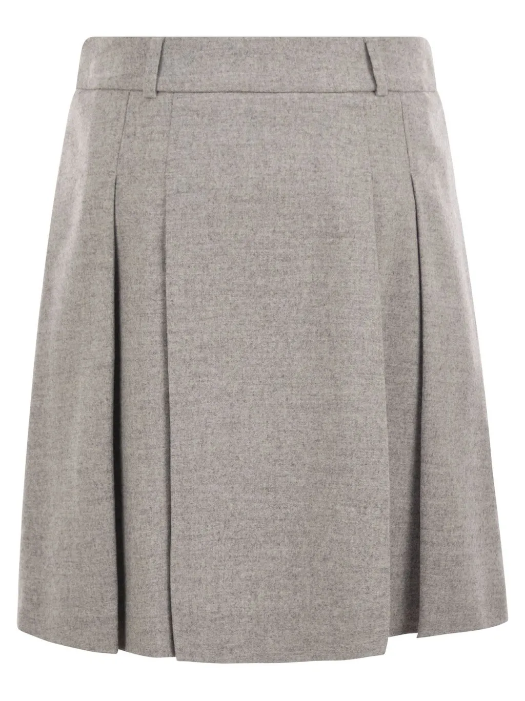 Peserico Pleated Short Skirt