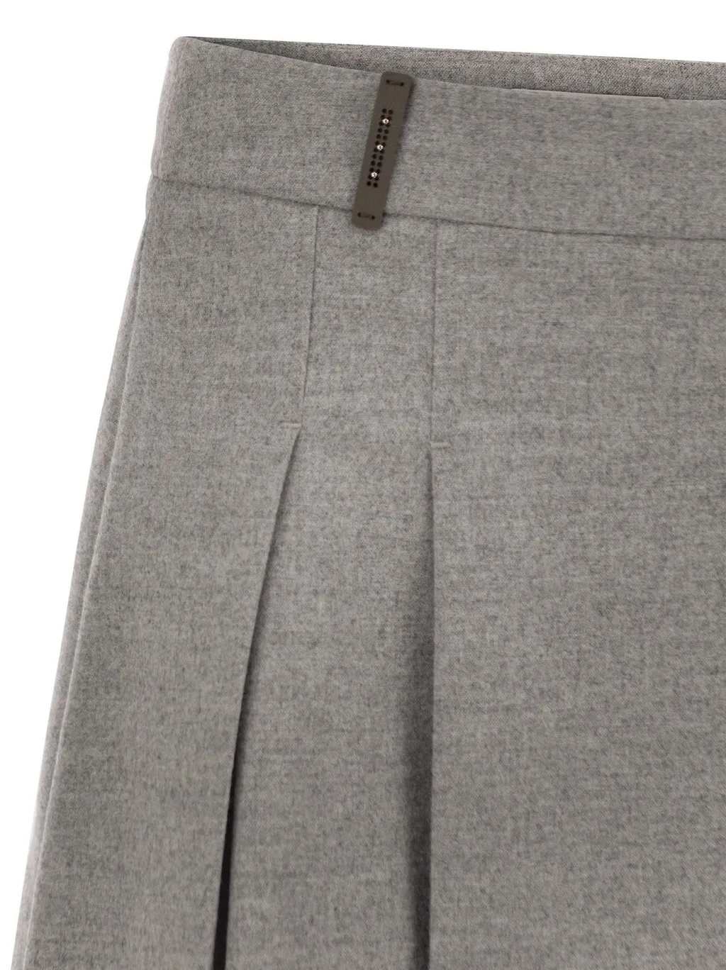 Peserico Pleated Short Skirt