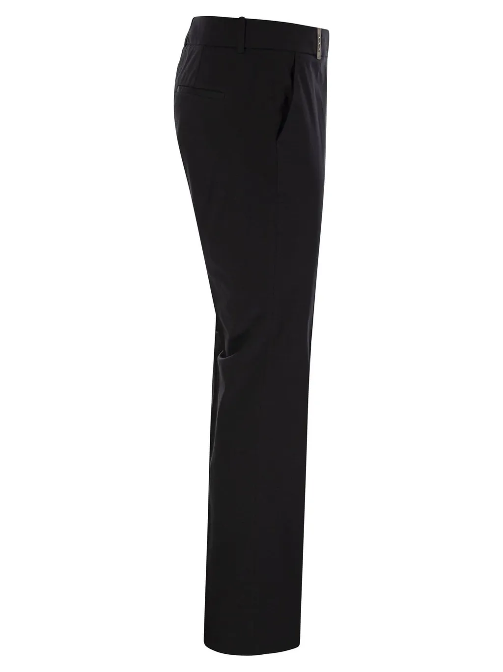 Peserico High-Waist Slim Pants