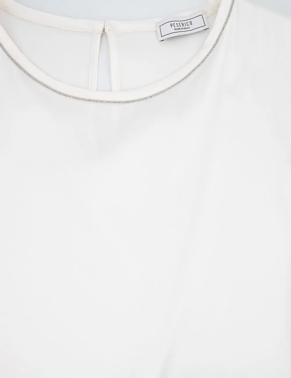 Peserico Punto Luce-Chain Sleeveless Top