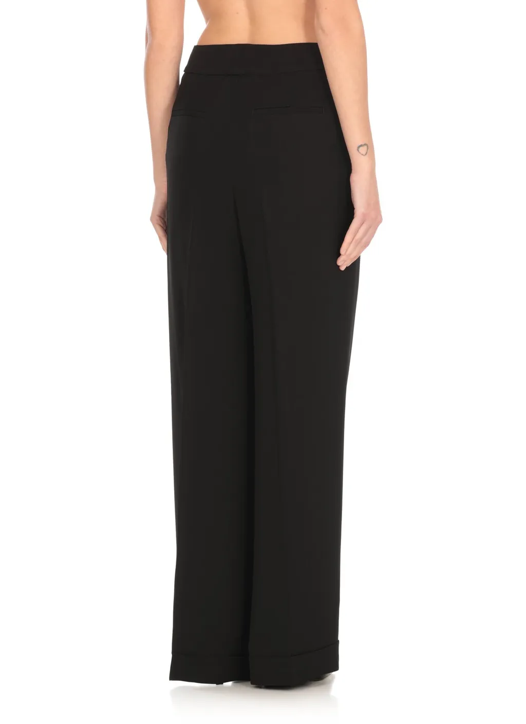 Peserico Wide Leg Pleated Pants