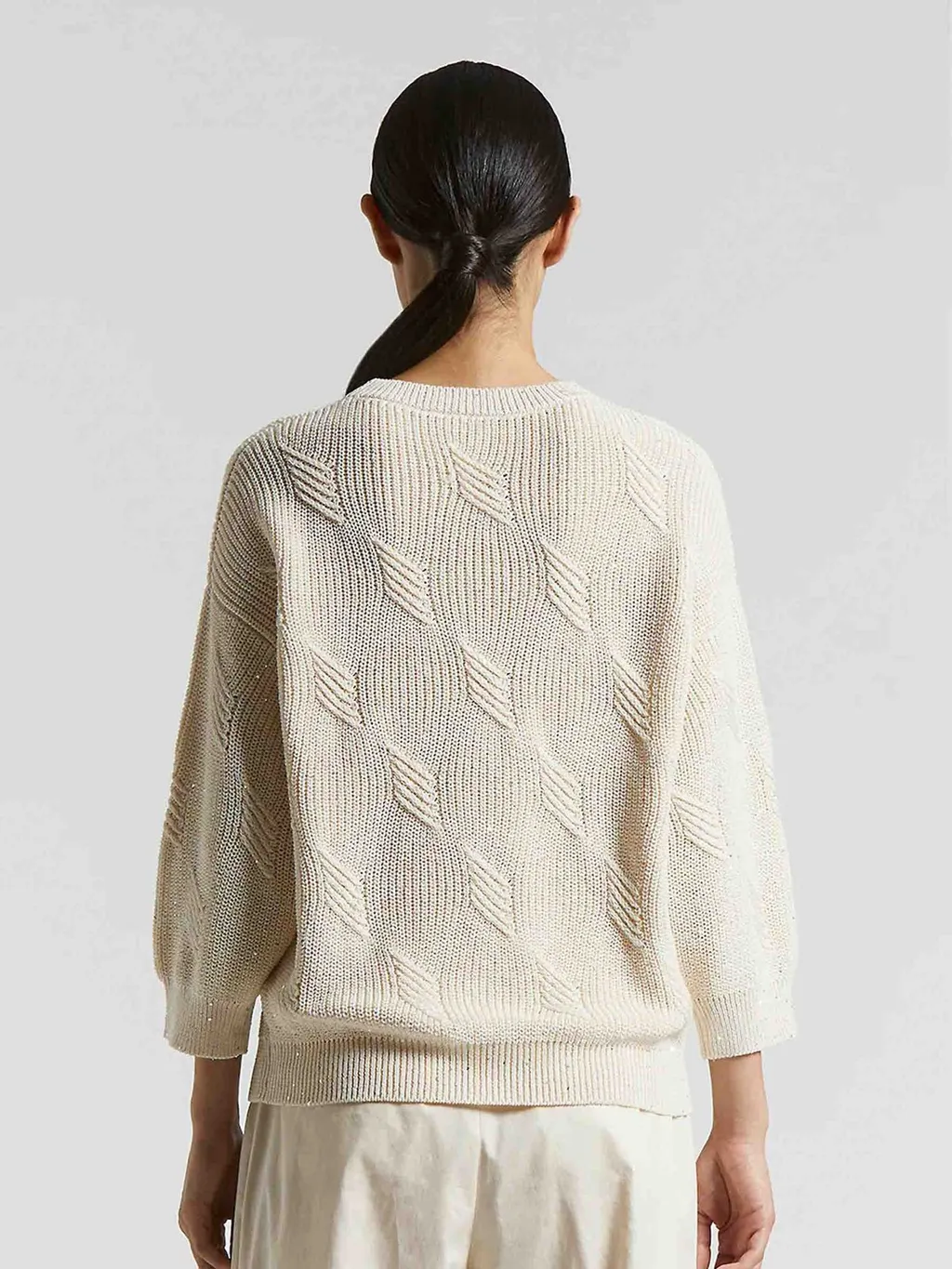 Peserico Sequin Knit Sweater