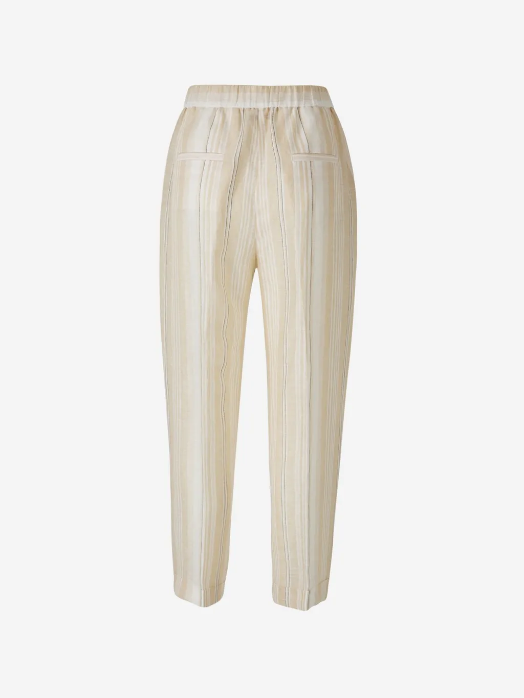 Peserico Striped Relaxed Fit Pants
