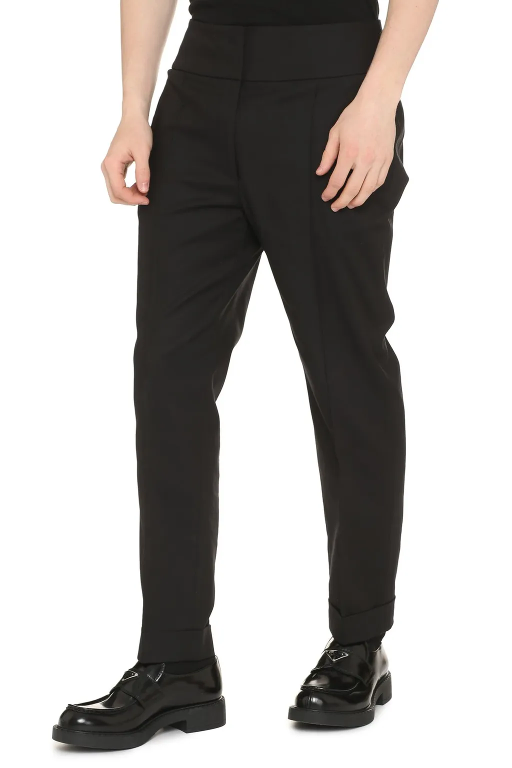 Peserico Chino Trousers In Cotton Blend