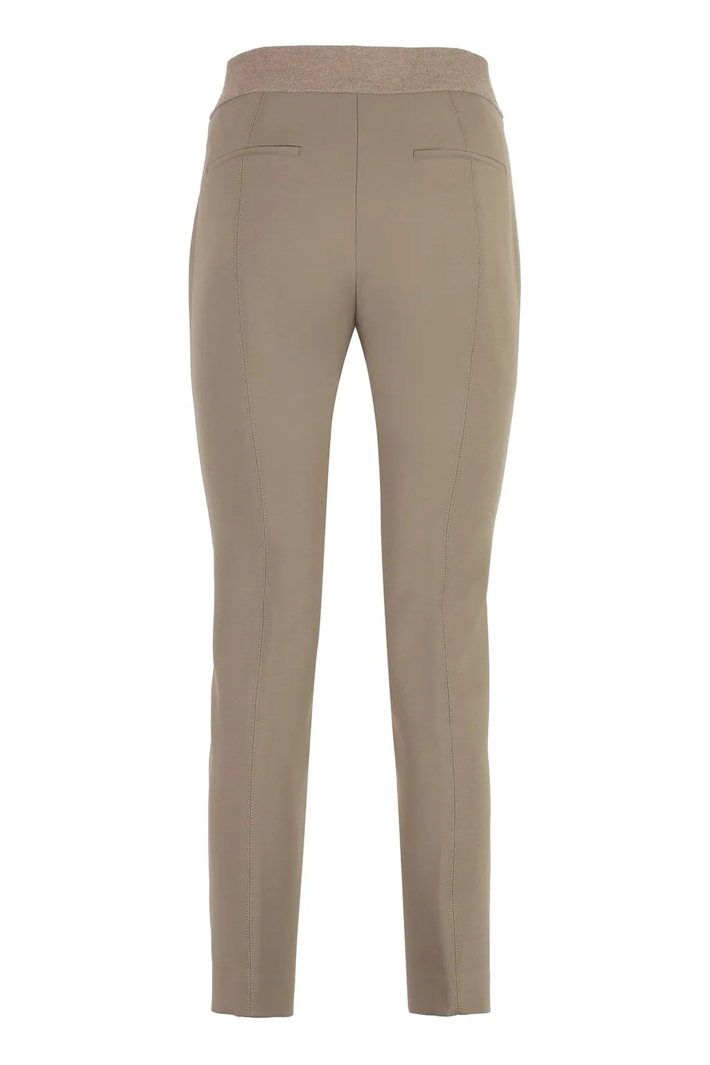 Peserico Stretch Gabardine Slim Trousers