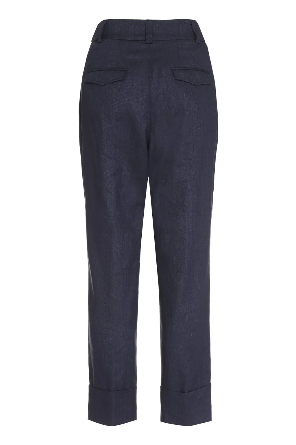 Peserico Wool Blend Cropped Trousers