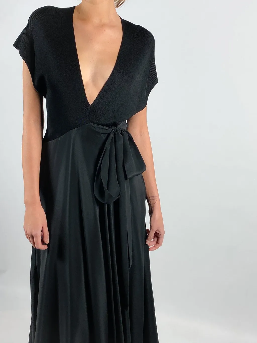 Petar Petrov Adaluz V-Neck Wrap Dress