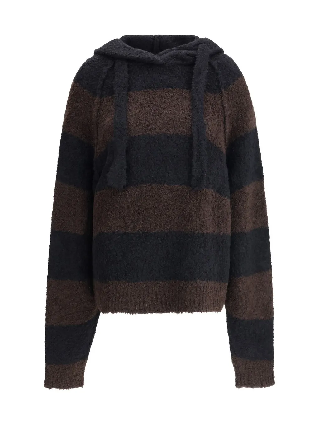Petar Petrov Striped Hooded Sweater