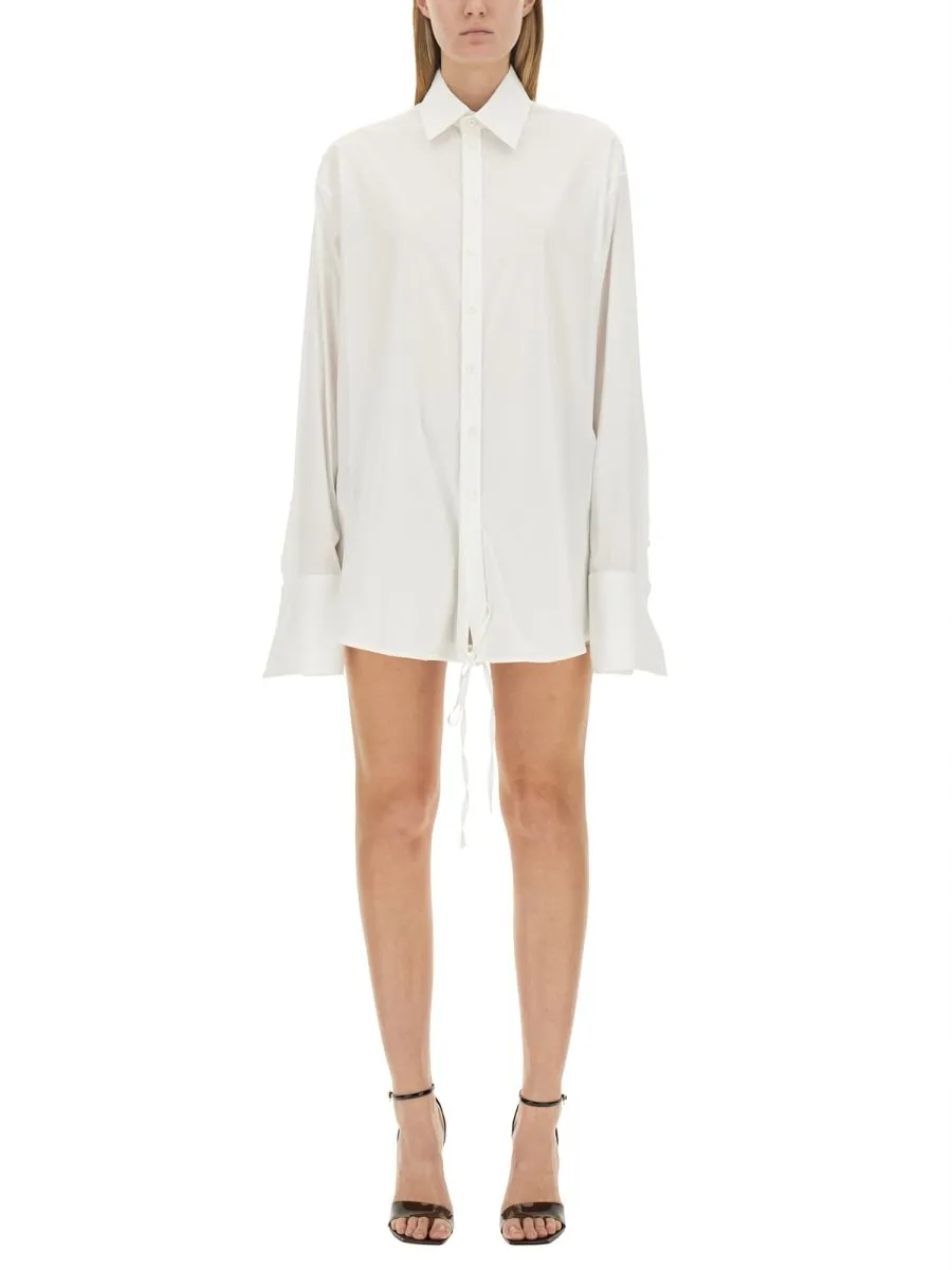 Peter Do Adjustable Drawstring Blouse