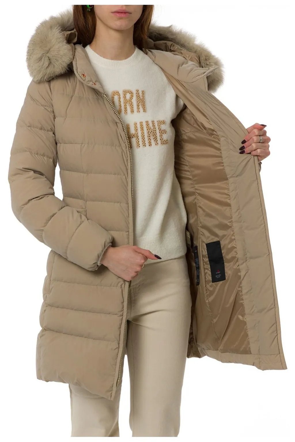 Peuterey Long Down Jacket