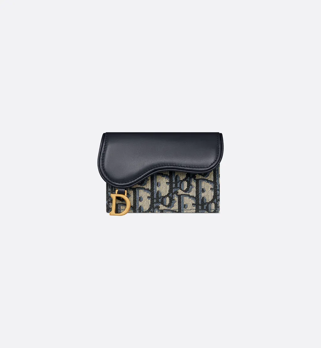 Saddle Bloom Card Holder