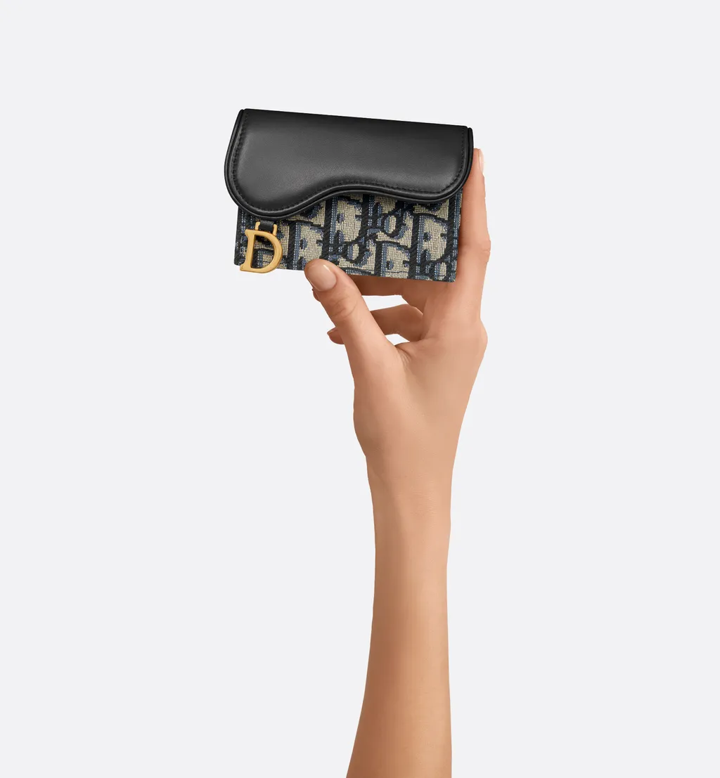 Saddle Bloom Card Holder