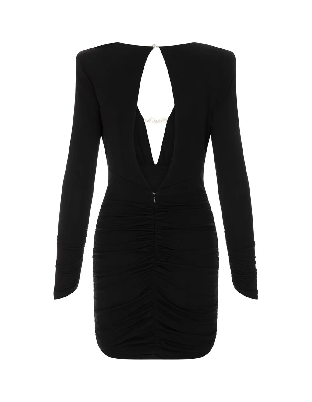 Philipp Plein Long-Sleeved Mini Dress