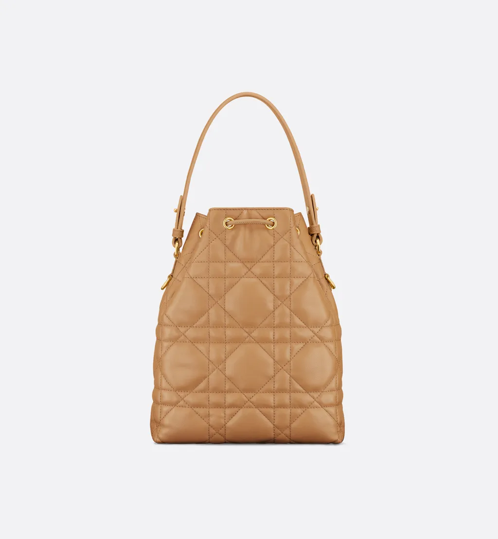 Small Dior Caro Bucket Bag