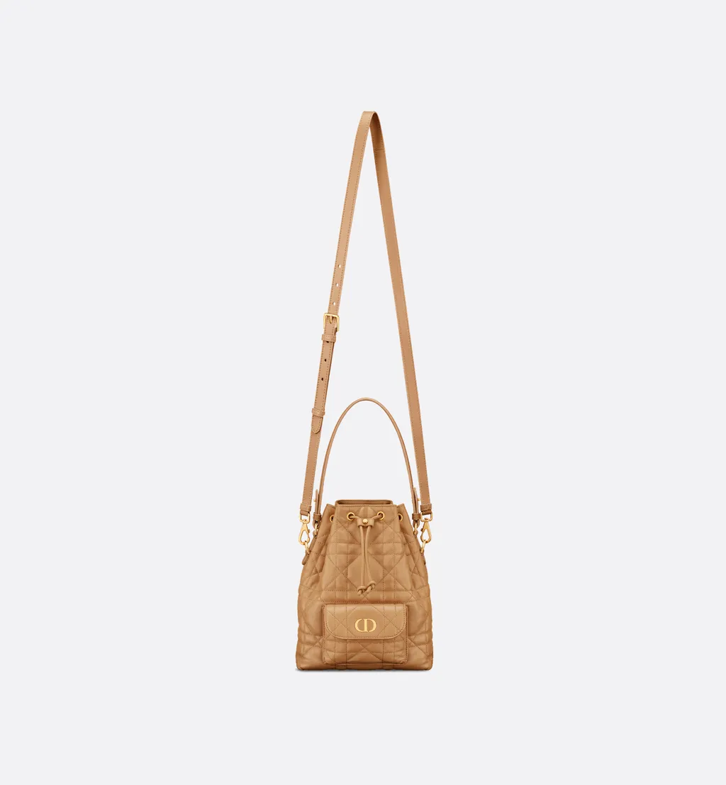 Small Dior Caro Bucket Bag
