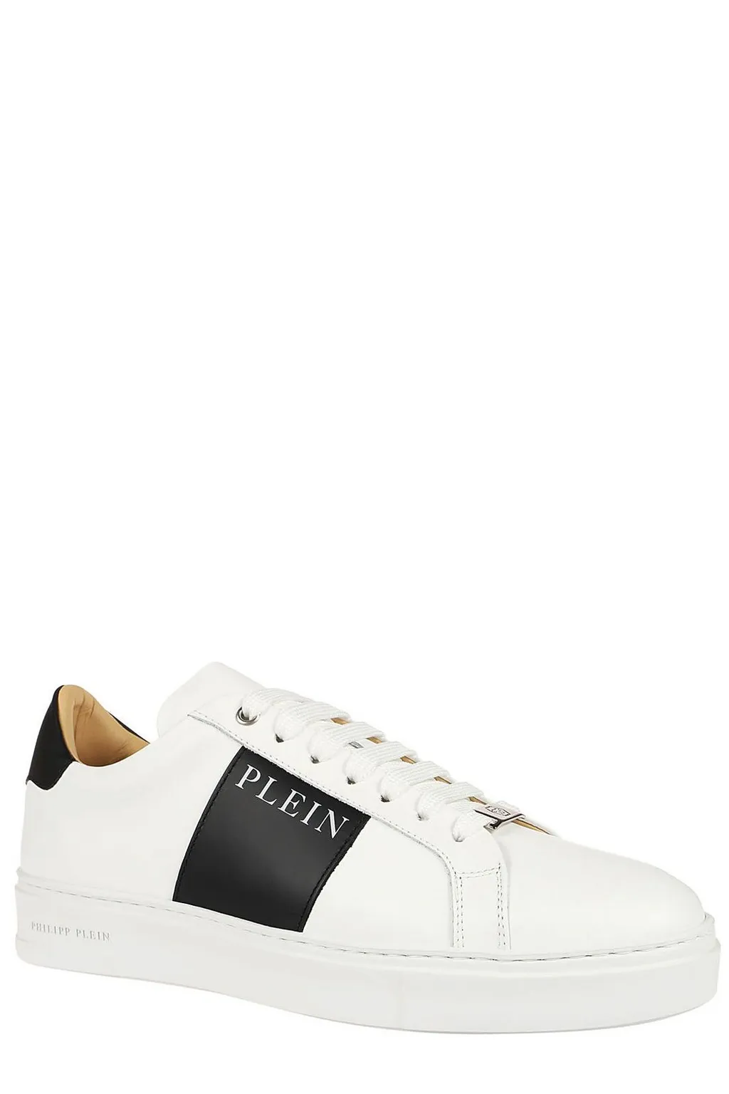 Philipp Plein Logo-Printed Lace-Up Sneakers
