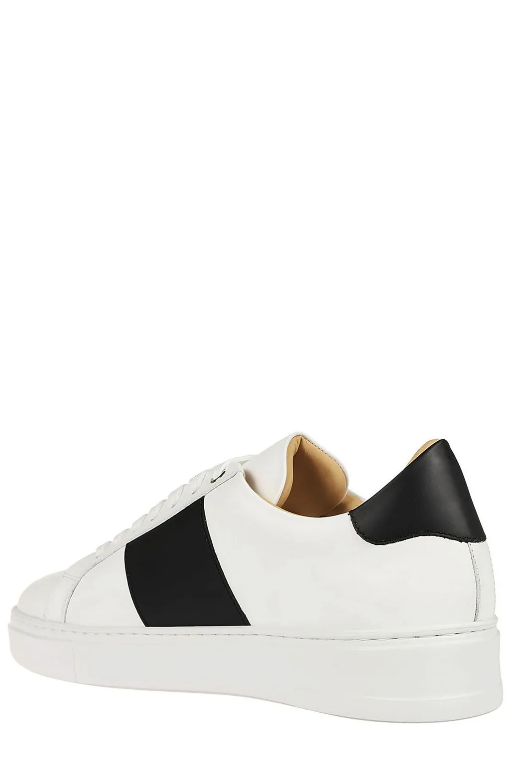 Philipp Plein Logo-Printed Lace-Up Sneakers