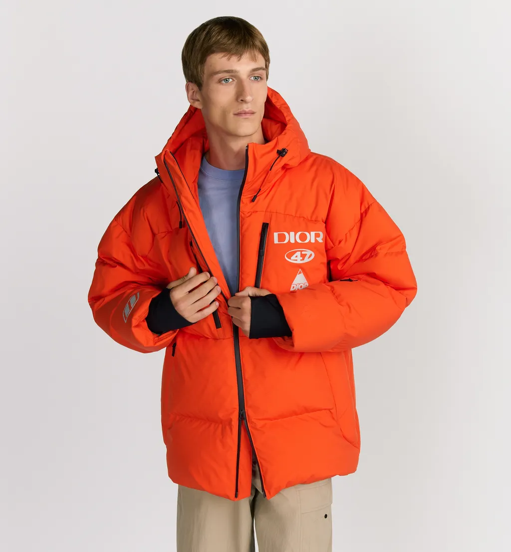 Dior And Descente Hooded Down Jacket