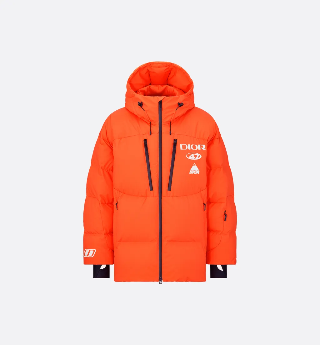 Dior And Descente Hooded Down Jacket