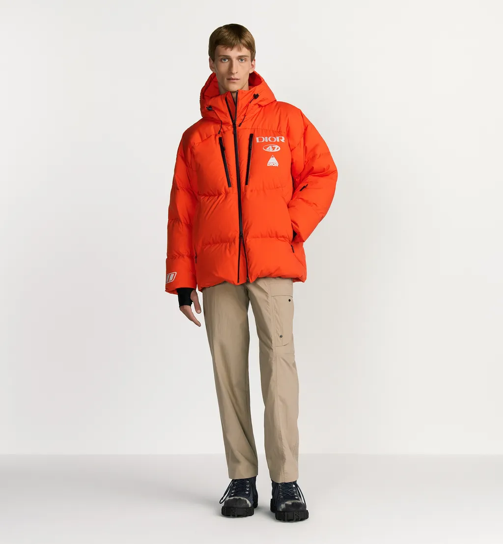 Dior And Descente Hooded Down Jacket