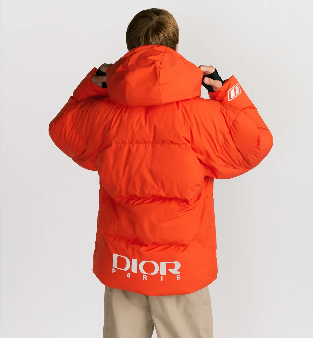 Dior And Descente Hooded Down Jacket