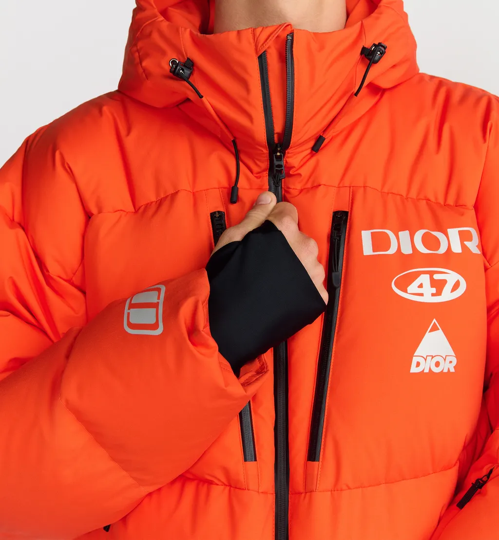 Dior And Descente Hooded Down Jacket