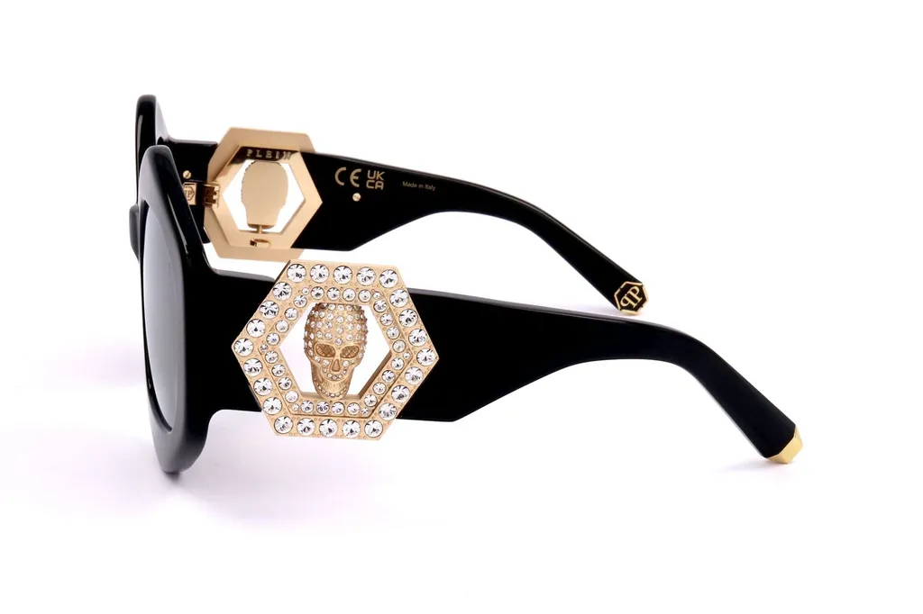Philipp Plein Eyewear Geometric Frame Sunglasses