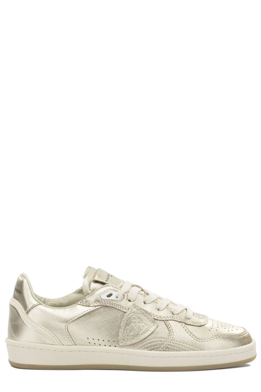Philippe Model Logo Patch Lace-Up Sneakers