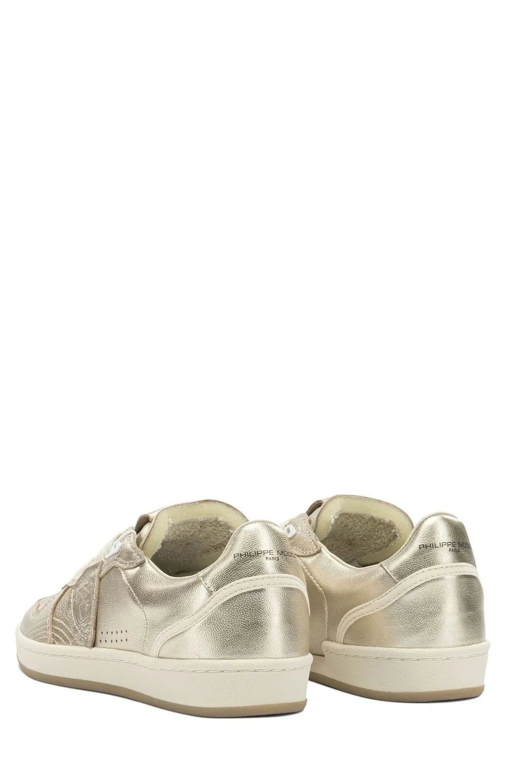 Philippe Model Logo Patch Lace-Up Sneakers