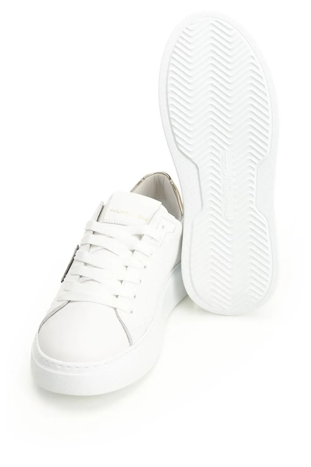 Philippe Model Temple Low Lace-Up Sneakers