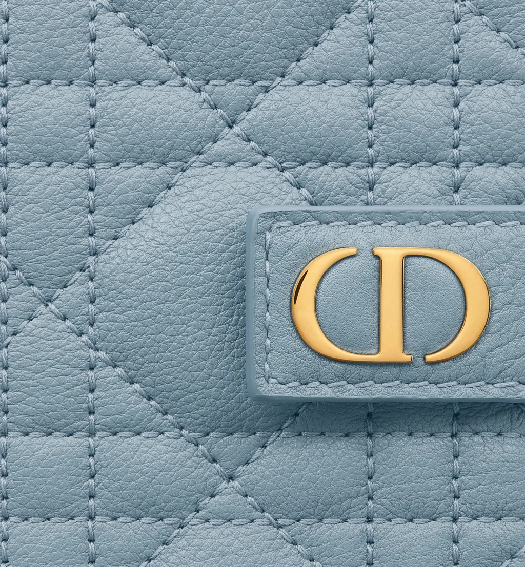 Dior Caro Dandelion Card Holder